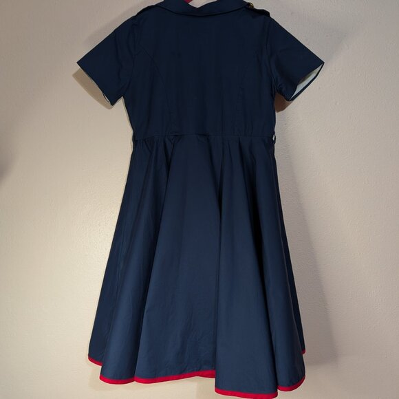 Only Little Once Military Inspired Girl's Dress Size 16 - Picture 6 of 9